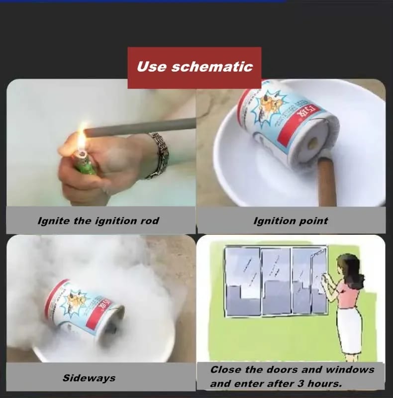 6pcs Insect Control Magical Smog For All Kids Of Insects (Available)