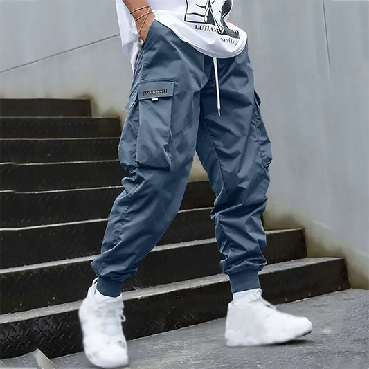 Fashion Lightweight Cargo Pants Summer Breathable Casual Sweatpants 2/1Pcs Hip-Hop Drawstring Trousers Outdoor High Street Pants