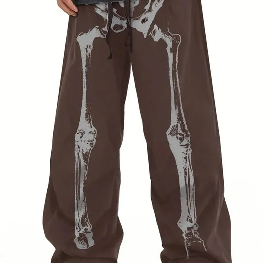 2025 Spring And Summer Hip-hop Men's Pants Casual Slim Loose Lightweight Pants Stretch Drawstring Beach Travel Essential Pants