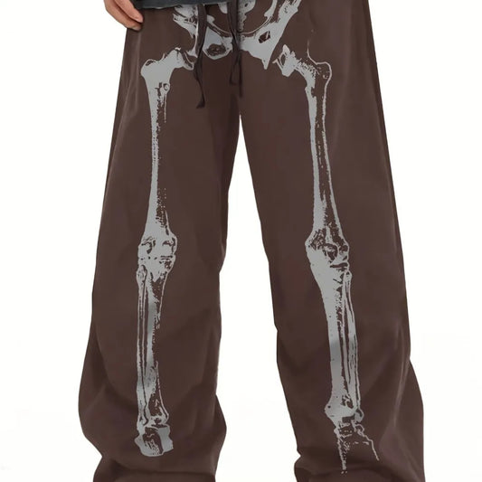 2025 Spring And Summer Hip-hop Men's Pants Casual Slim Loose Lightweight Pants Stretch Drawstring Beach Travel Essential Pants