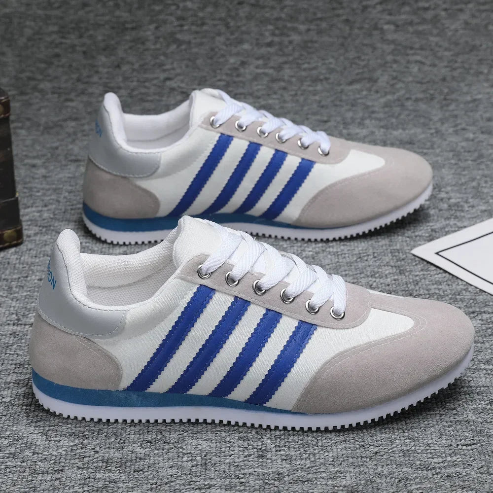 Men Shoes Fashion Outdoor Casual Shoes Luxury Tenis Training Shoes Lace Up Vulcanized Oes Comfortable Walking Flats Men Sneakers
