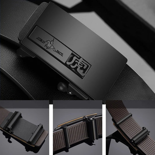 JIFANPAUL brand men high quality genuine leather belt luxury belts cowskin fashion Strap male Jeans for man Without gift box