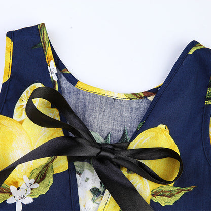 Girls' Sleeveless Princess Dress