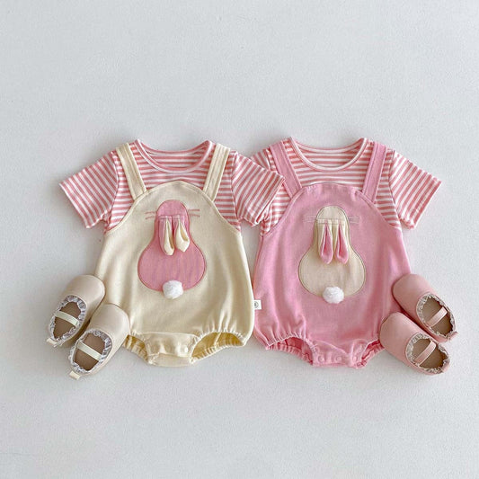 Baby Jumpsuit Fake Two Pieces Onesie