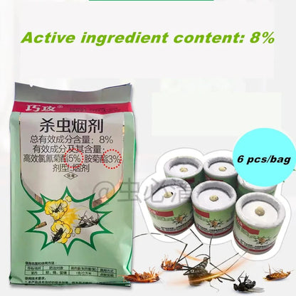 6pcs Insect Control Magical Smog For All Kids Of Insects (Available)