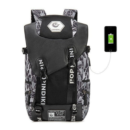 USB computer backpack