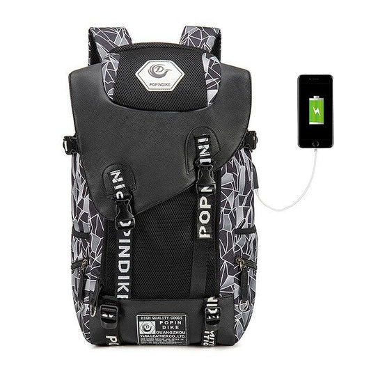 USB computer backpack