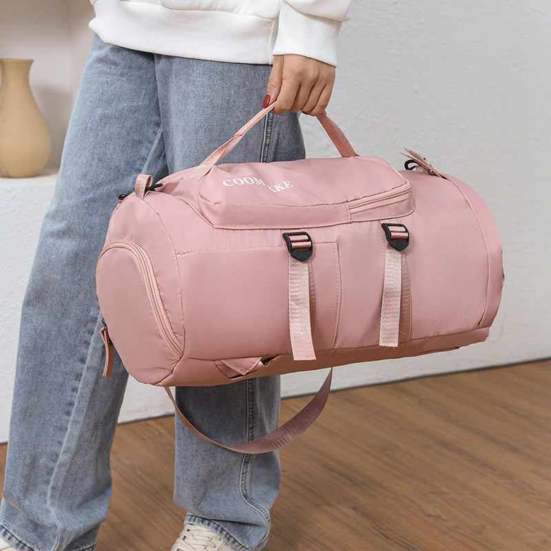 WET AND DRY SEPARATION TRAVEL BAG