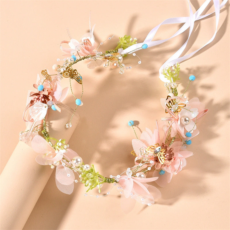 Children's Super Fairy Garland Princess Head As Accessories