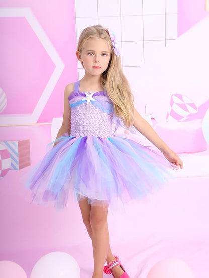 Mermaid Princess Dress Dance Costume