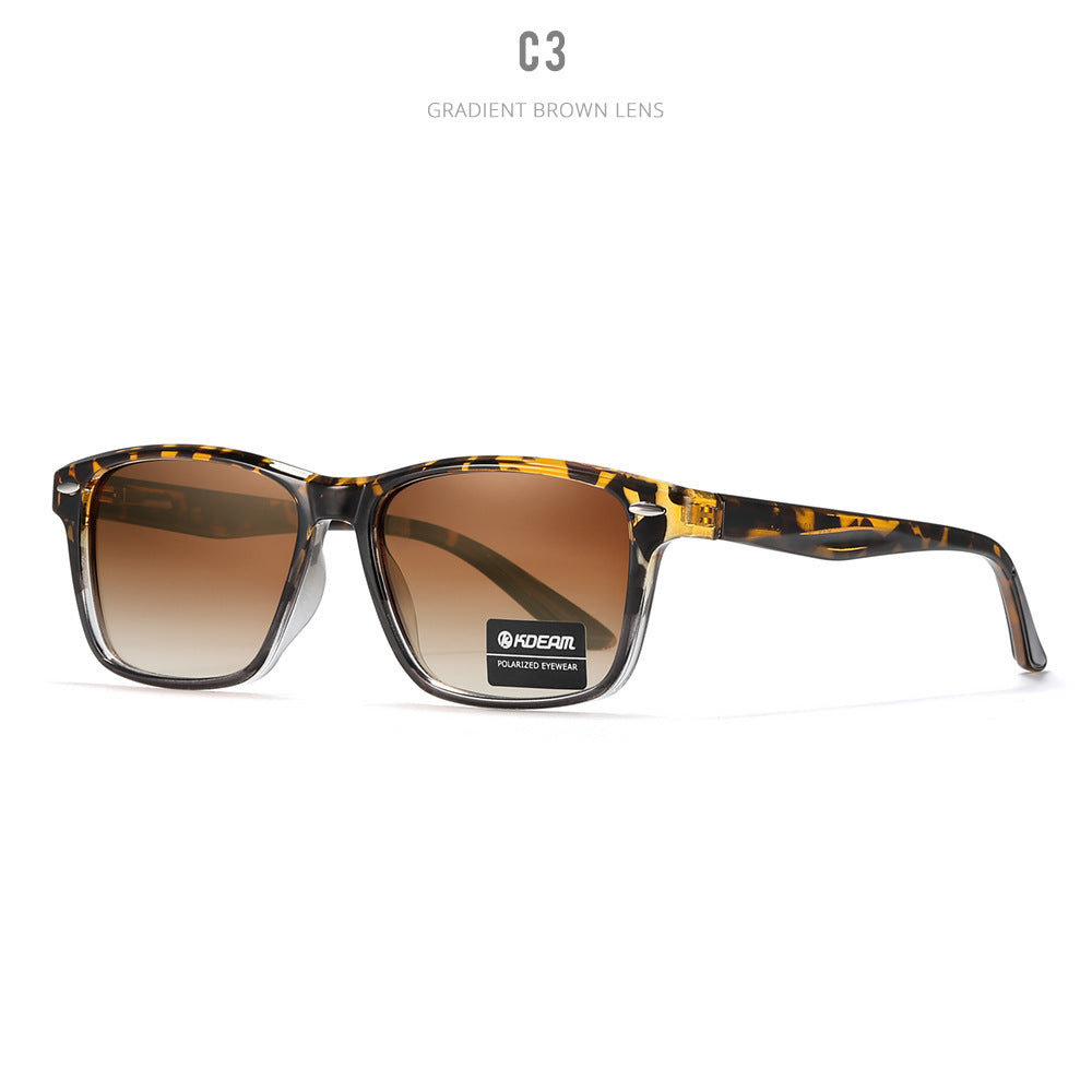 Logo-free Sunglasses Casual Square Polarized