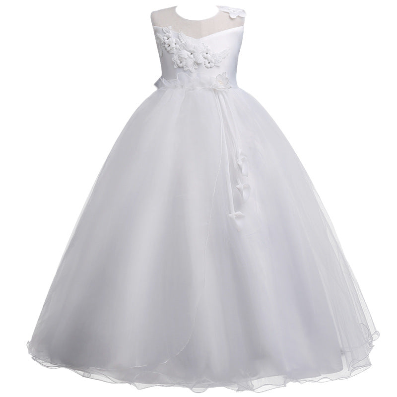 Children's Full Dress Girls' Princess Dress Costume