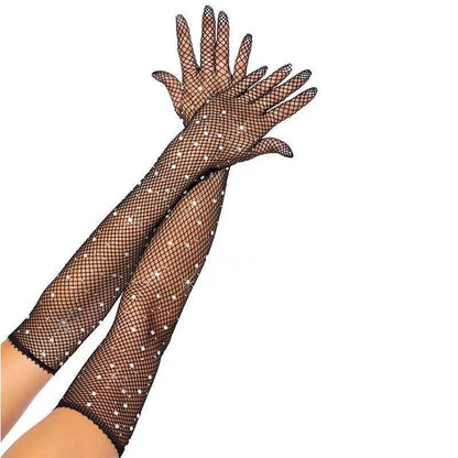 Stockings Mesh Long Gloves Wedding Accessories