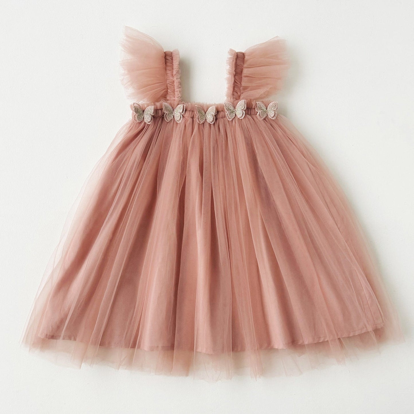 Flounced Sieve Tube Top Main Dress Puffy Birthday
