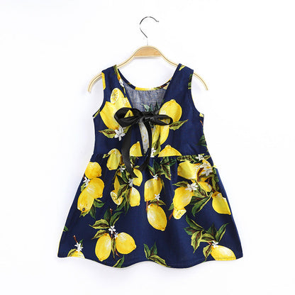 Girls' Sleeveless Princess Dress