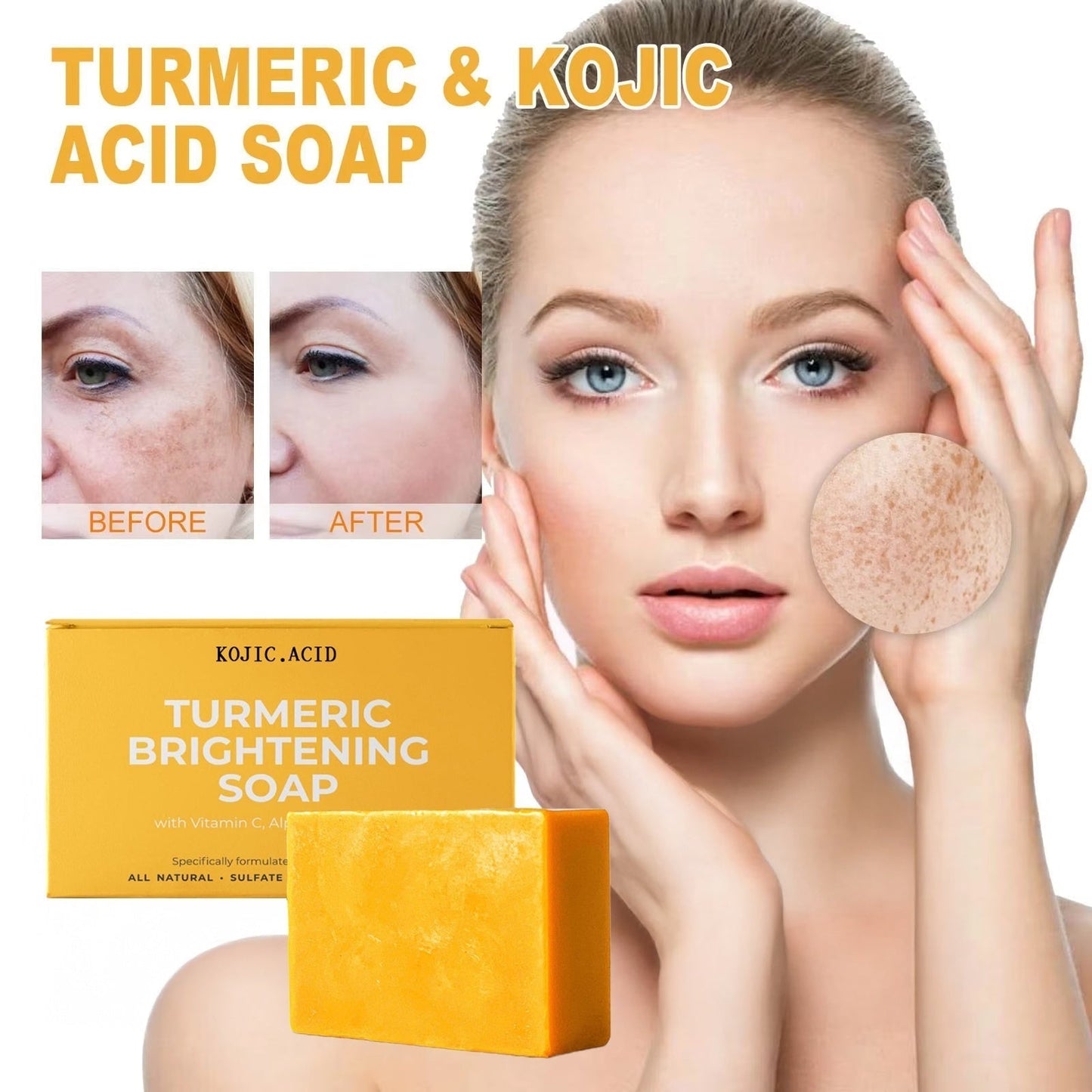 Turmeric Kojic Acid Turmeric Kojic Acid Soap