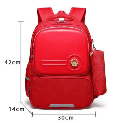 SUN EIGHT Orthopedic Backpack Girls School Bags School Bag For Girl Zipper Kid School Bag Cute Children Backpack Mochila Escol
