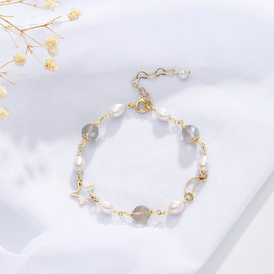 Women's Natural Crystal Bracelet