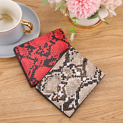 Fashion Retro Creative Printing Men's Short Wallet