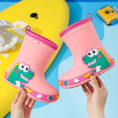 Girls' Kindergarten Non-slip Princess Rain Boots