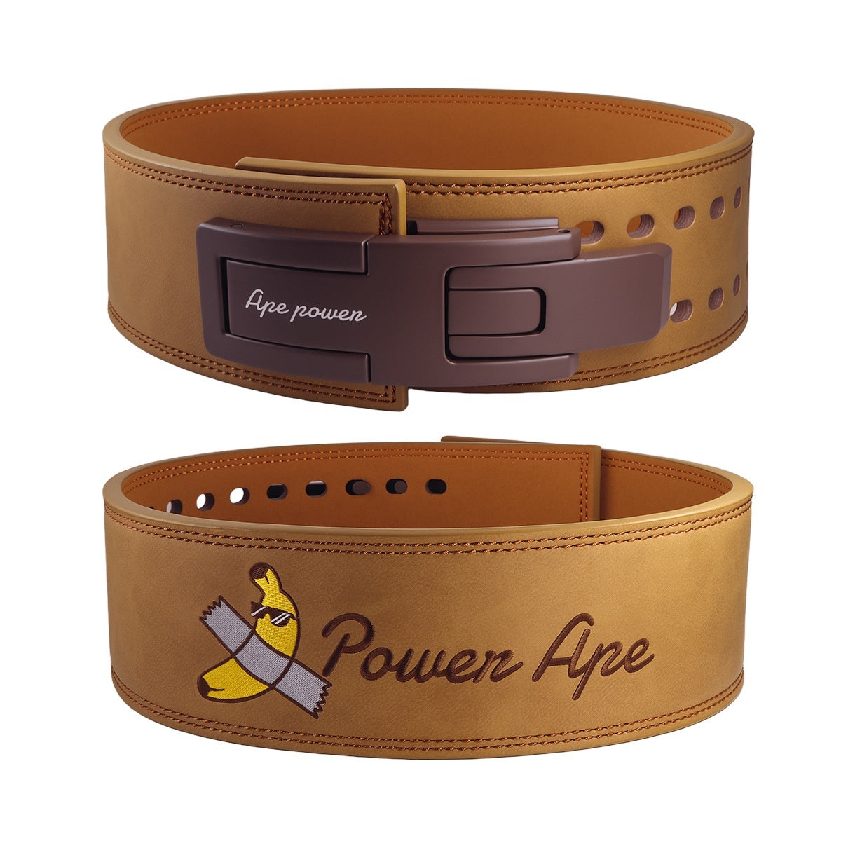 Cartoon Full Leather Fitness Belt