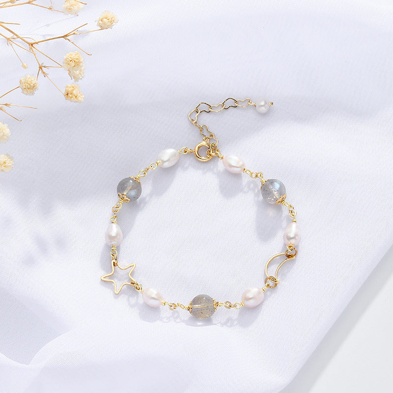 Women's Natural Crystal Bracelet