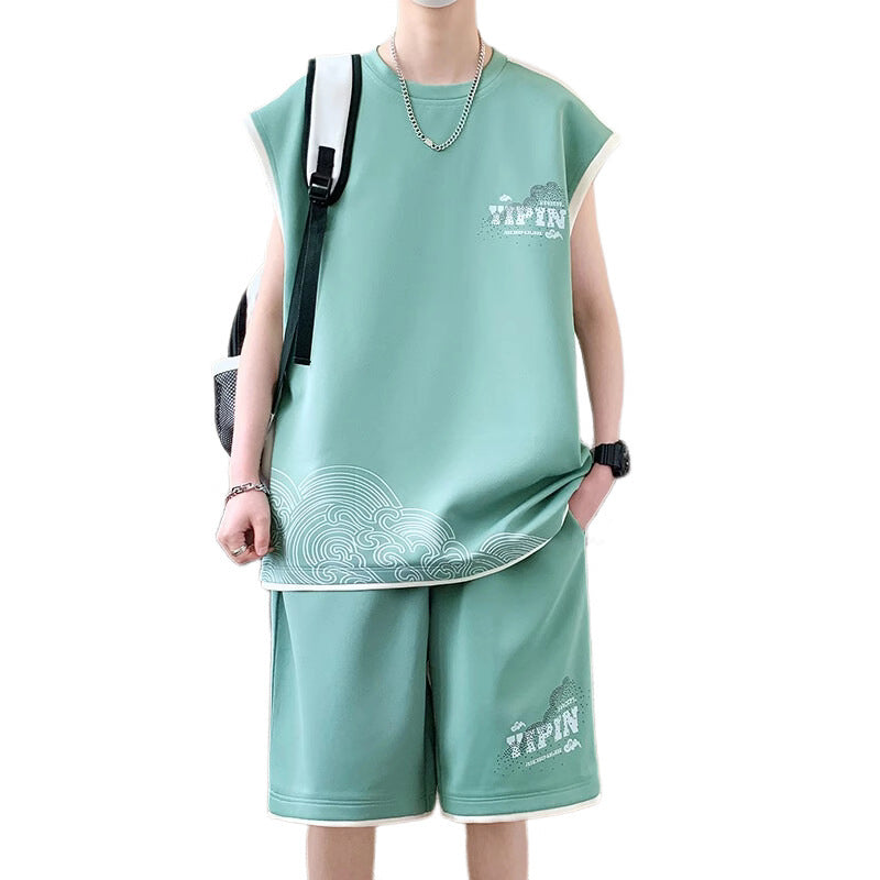 Summer Suit Boys Trend Handsome