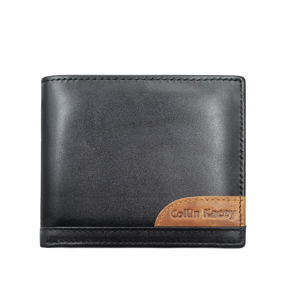 Short Cowhide Men's Wallet Fashion