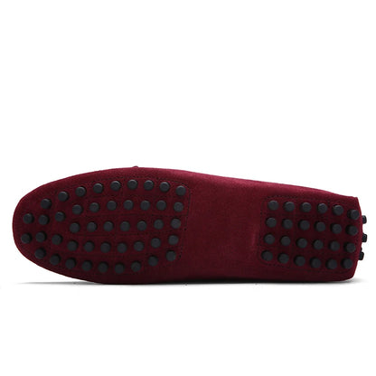 Plus Large Big Size 38-49 Men's Loafers Comfortable Flat Casual Shoes Men Slip-On Flats Soft Leather Driving Shoes Moccasins
