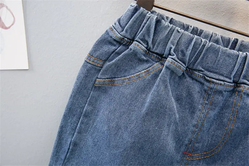 New Spring Causal Suit Kids Boys Girls Cartoon Strips T Shirt Pants 2pcs/Set Children Clothing Kids Infant Sportswear 0-5 Years