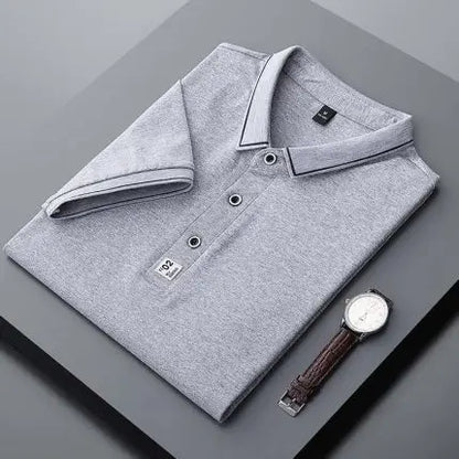 Hot Selling New Brand Clothing Men Polo Shirt Mens Business Casual Solid Male Polo Shirt Short Sleeve Breathable Polo Shirts