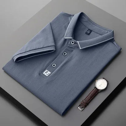 Hot Selling New Brand Clothing Men Polo Shirt Mens Business Casual Solid Male Polo Shirt Short Sleeve Breathable Polo Shirts