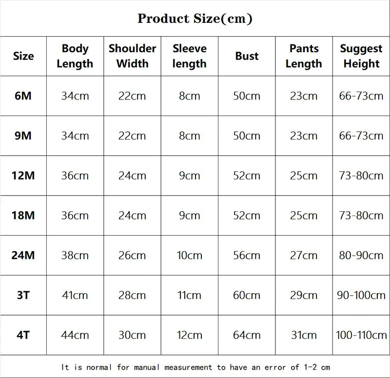 Kids Clothes Set Baby Boy/Girl T-Shirt + Shorts Summer Clothing Cotton Cartoon Casual Boys Tracksuit Children Baby Clothes Set