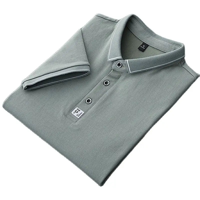 Hot Selling New Brand Clothing Men Polo Shirt Mens Business Casual Solid Male Polo Shirt Short Sleeve Breathable Polo Shirts