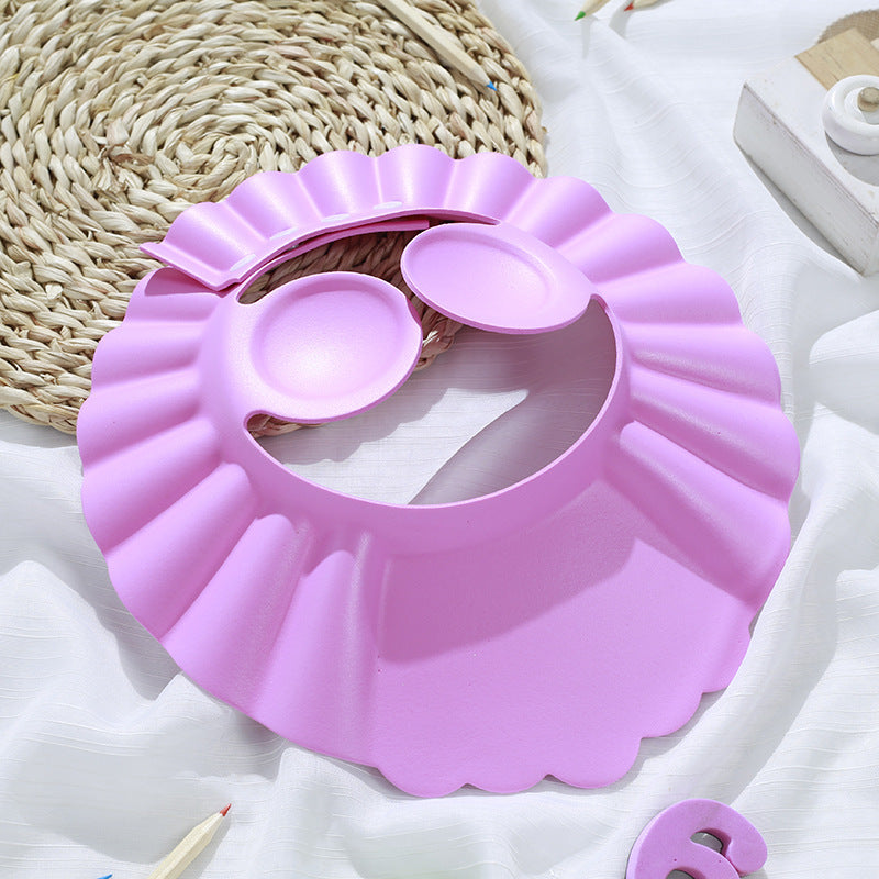 Adjustable children's shampoo cap baby shampoo cap baby bath cap waterproof cap children's shampoo cap