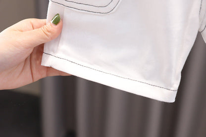 Summer Fashion Baby Boy Clothes Sets T-shirt + Pants 1-4T Toddler Casual Clothing Suits Children Kids Boys Outfits Suit