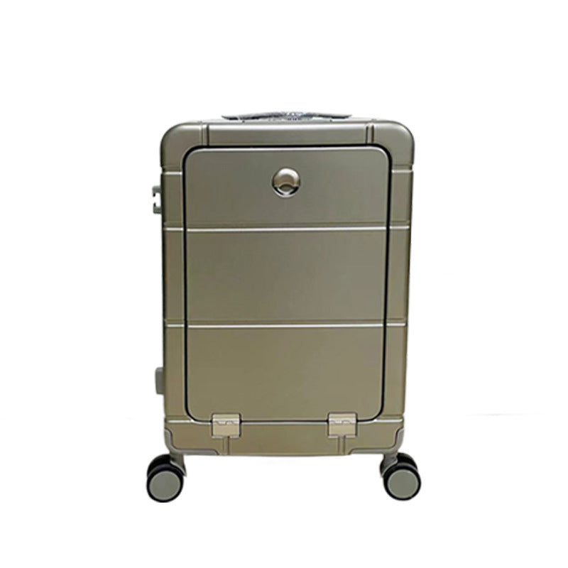 Front Opening Dry Wet Separation Suitcase 20-inch