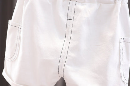 Summer Fashion Baby Boy Clothes Sets T-shirt + Pants 1-4T Toddler Casual Clothing Suits Children Kids Boys Outfits Suit