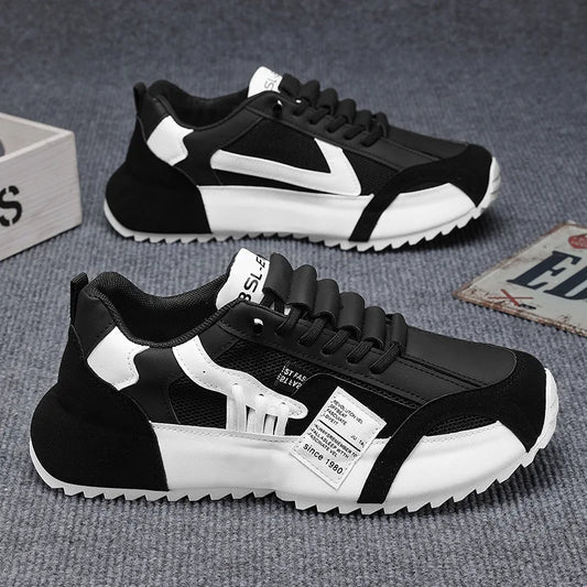 2025 New Quality Men's Sneakers Luxury Green Mesh Men Casual Shoes Breathable Comfortable Platform Shoes Fashion Men Tennis Shoe