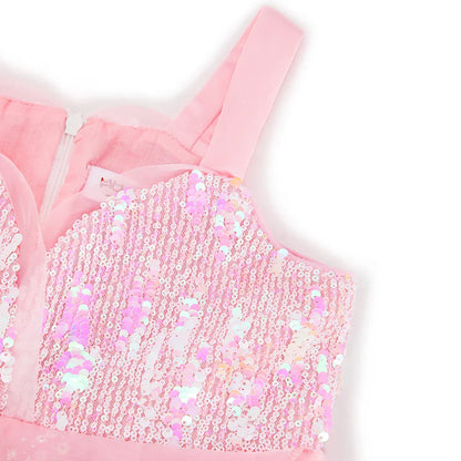 2025 Girl Princess Dress Carnival Party Princess Dress Birthday Party Dress Children's Pink Cute Dress Girl's Party Dress 2-12Y