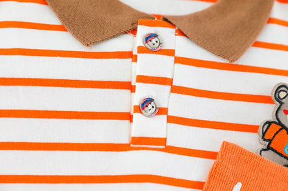 New Spring Autumn Baby Girl Clothes Boys Clothing Children Striped T-Shirt Pants 2Pcs/Set Toddler Casual Costume Kids Tracksuits