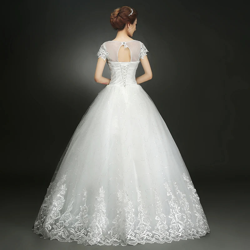 PRXD-625#Wedding Dress Wholesale Lace up Embroidery Bride Marriage Dresses White Ball Gown Factory Christmas Carnival Plus Size