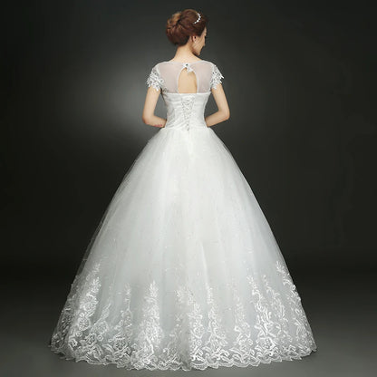 PRXD-625#Wedding Dress Wholesale Lace up Embroidery Bride Marriage Dresses White Ball Gown Factory Christmas Carnival Plus Size