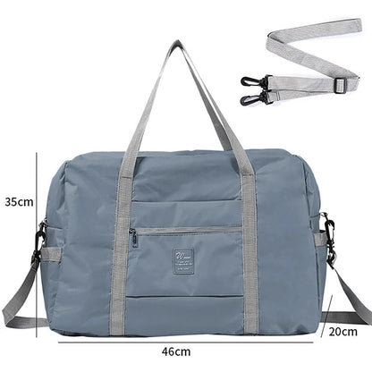 Travel Luggage Bag Large Capacity Multifunctional Adjustable Pull Rod Lightweight Business Trips Short Distance Clothing Storage