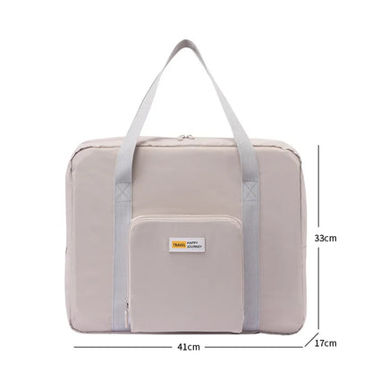 Foldable Travel Bags Unisex Waterproof Oxford Fabric Luggage Storage Suitcase Match Large Capacity Handbags Tote Organizers