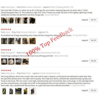 RHINOWALK Mountain Road Bicycle Bike 3 in 1 Trunk Bags Cycling Double Side Rear Rack Tail Seat Pannier Pack Luggage Carrier