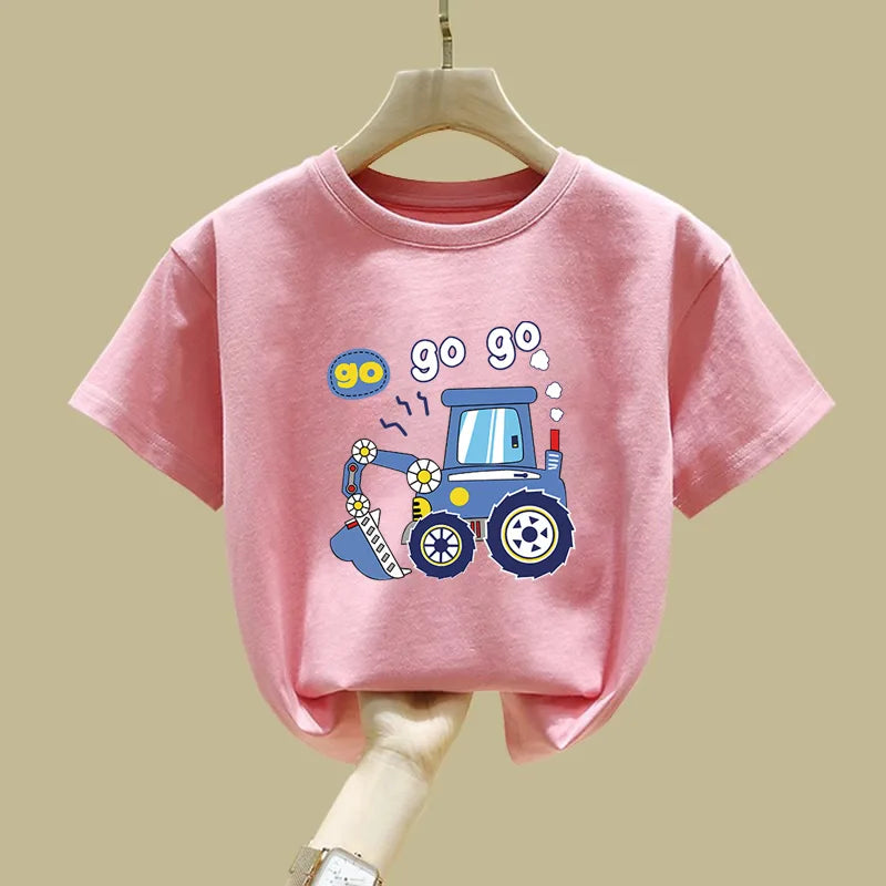 New Summer Outfits for Middle and Older Boys, Cool and Stylish Street Style Tops and Trendy T-shirts Kids Clothes