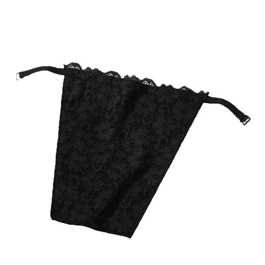Lace Cleavage Cover Up Women Camisole Elastic Band Clip-On Camisole Bras Insert Wrapped Chest Protection Covering Tube Top