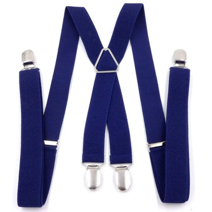 Elastic Adjustable Suspenders for Adults And Kids - Men Women Braces Suspender Set for Children Boys Girls Wedding Accessories