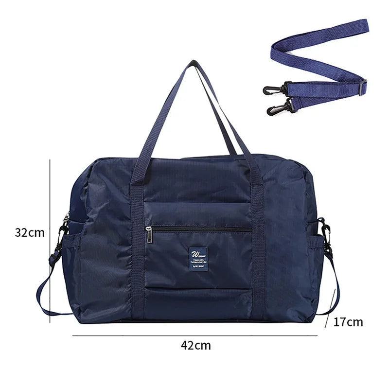 Travel Luggage Bag Large Capacity Multifunctional Adjustable Pull Rod Lightweight Business Trips Short Distance Clothing Storage
